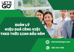 Quản lý hiệu quả công việc theo thời gian đầu năm