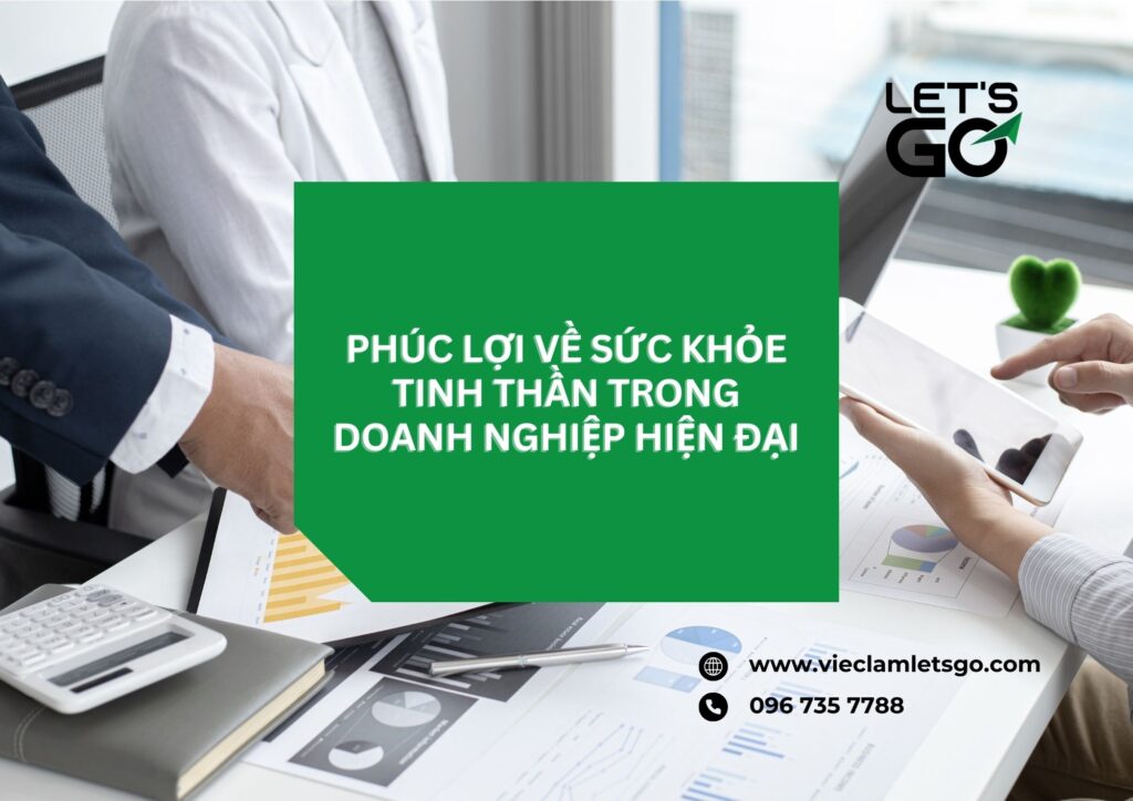 Phúc lợi về sức khỏe tinh thần trong doanh nghiệp hiện đại