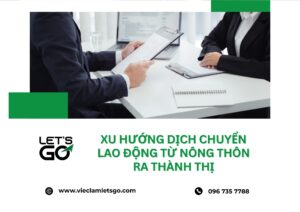 Xu hướng dịch chuyển lao động từ nông thôn ra thành thị