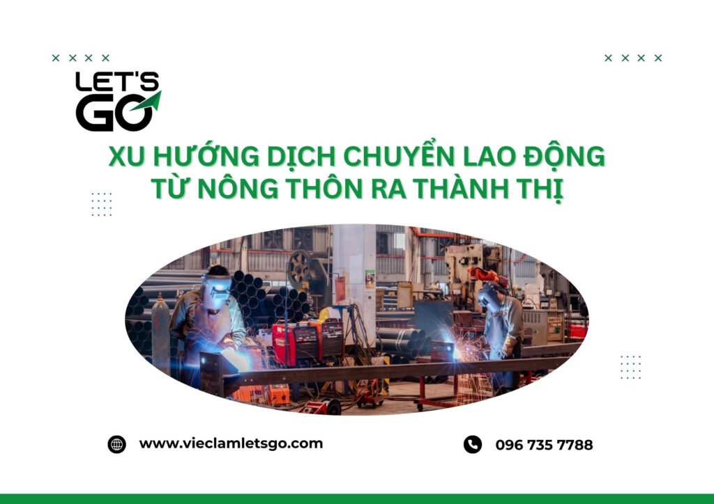 Xu hướng dịch chuyển lao động từ nông thôn ra thành thị