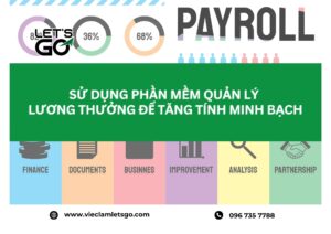 Sử dụng phần mềm quản lý lương thưởng để tăng tính minh bạch