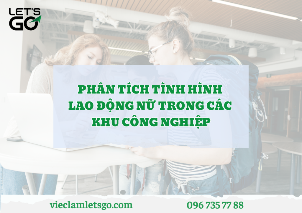Phân tích tình hình lao động nữ trong các khu công nghiệp