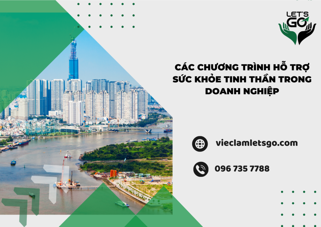 Các chương trình hỗ trợ sức khỏe tinh thần trong doanh nghiệp