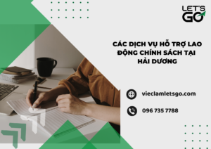 Các dịch vụ hỗ trợ lao động chính sách tại Hải Dương