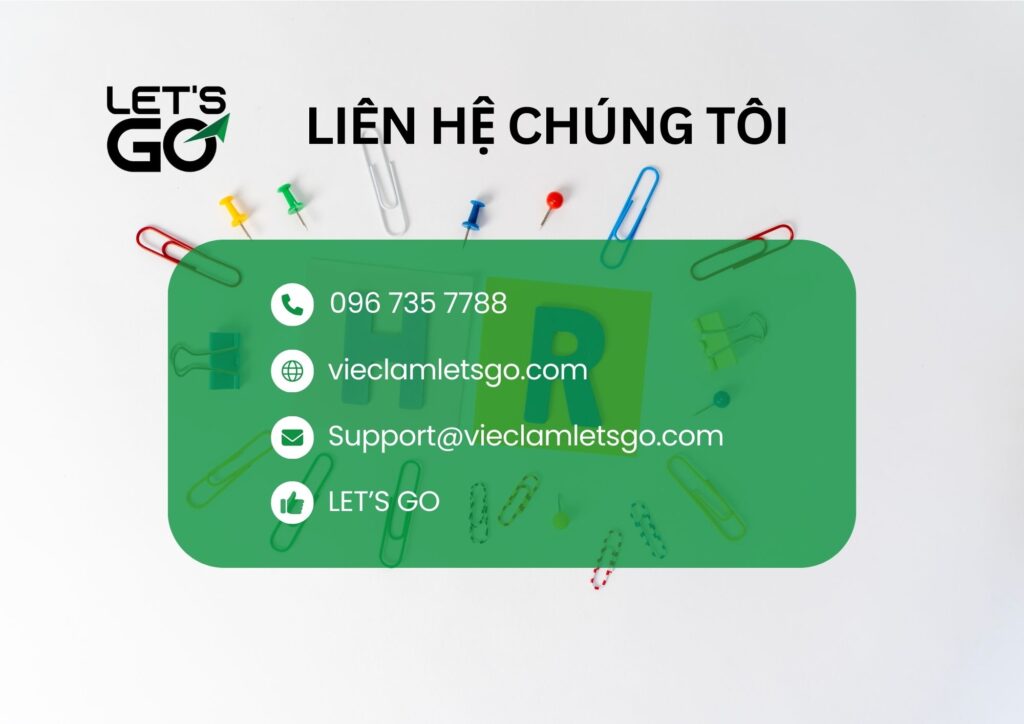 Liên hệ LET’S GO - Cung ứng nhân lực
