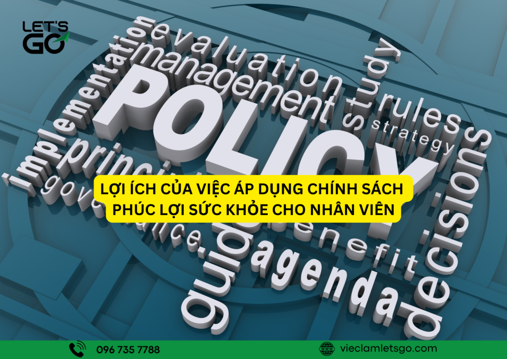 Lợi ích của việc áp dụng chính sách phúc lợi sức khỏe cho nhân viên