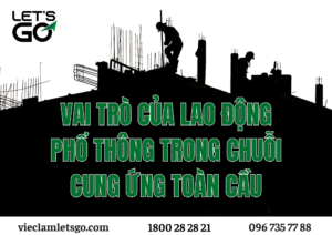 Vai trò của lao động phổ thông trong chuỗi cung ứng toàn cầu năm 2030