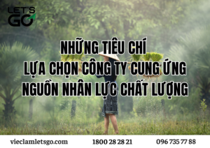 NHỮNG TIÊU CHÍ ĐỂ LỰA CHỌN CÔNG TY CUNG ỨNG NGUỒN NHÂN LỰC CHẤT LƯỢNG NĂM 2030