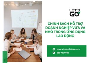 Chính sách hỗ trợ doanh nghiệp vừa và nhỏ trong ứng dụng lao động