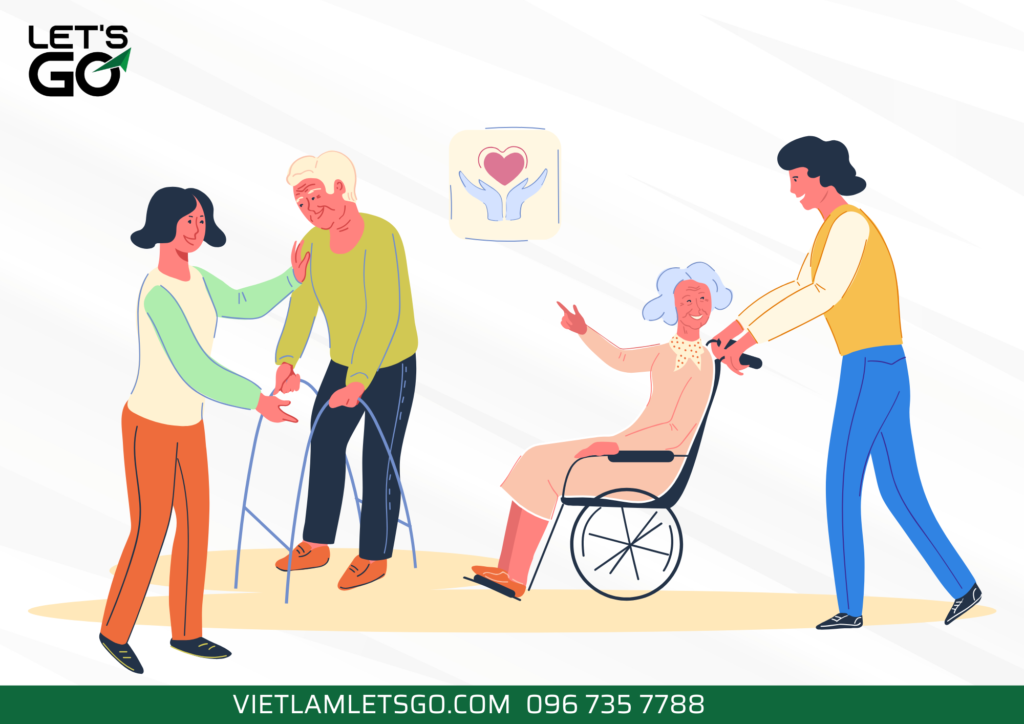chăm sóc người cao tuổi