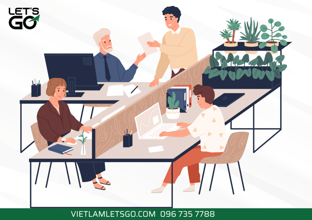 làm việc nhóm