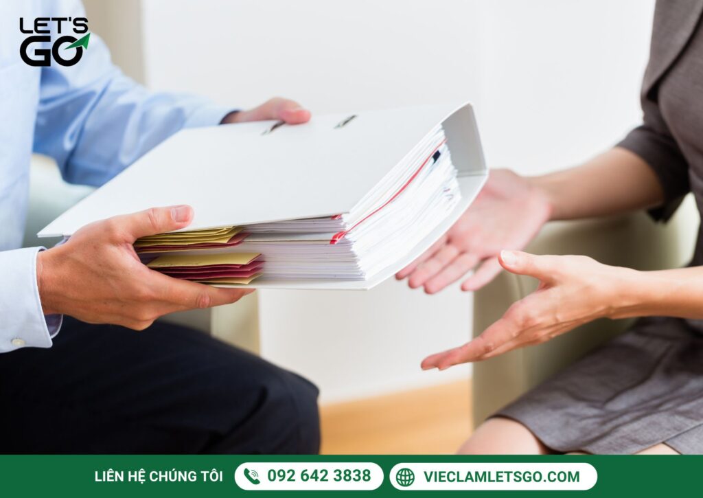 bàn giao công việc