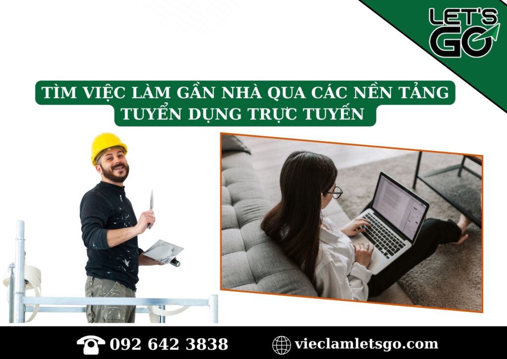 Tìm việc làm gần nhà qua các nền tảng tuyển dụng trực tuyến