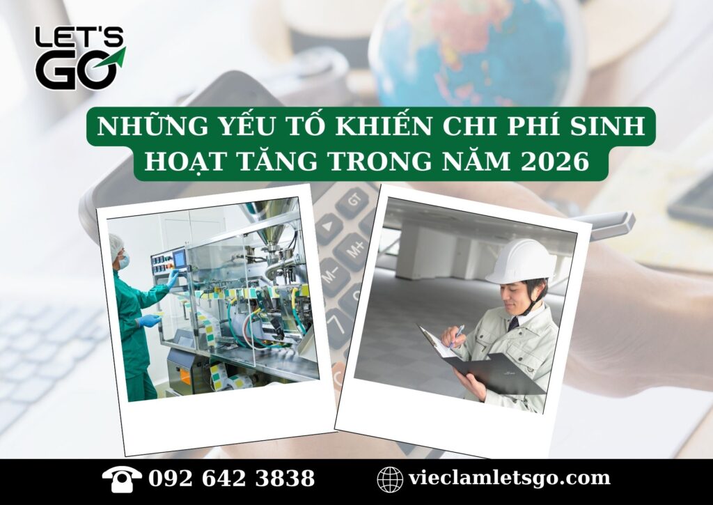 Những yếu tố khiến chi phí sinh hoạt tăng trong năm 2026