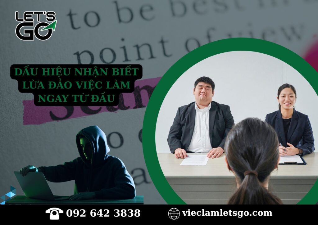 Dấu hiệu nhận biết lừa đảo việc làm ngay từ đầu