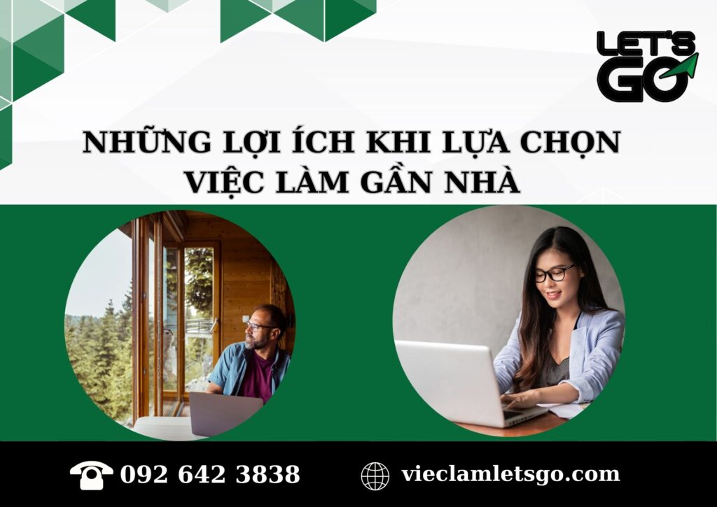 Những lợi ích khi lựa chọn việc làm gần nhà