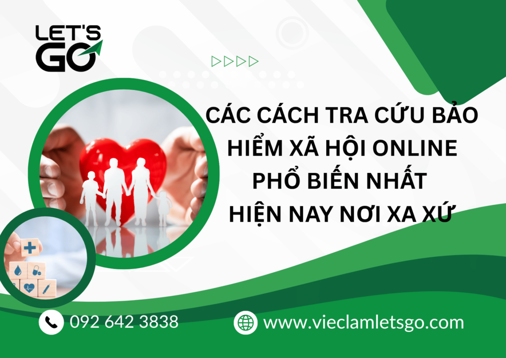 Các cách tra cứu bảo hiểm xã hội online phổ biến nhất hiện nay nơi xa xứ