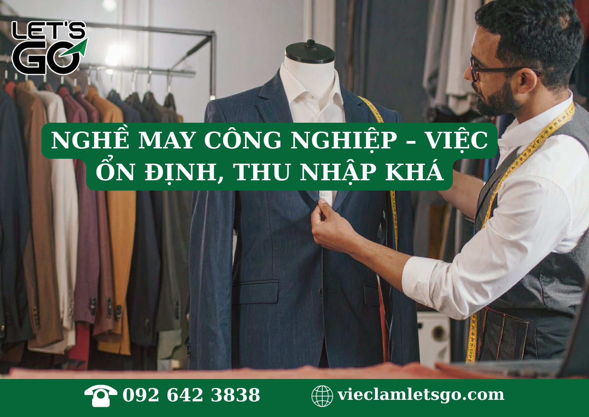 Nghề may công nghiệp – việc ổn định, thu nhập tốt
