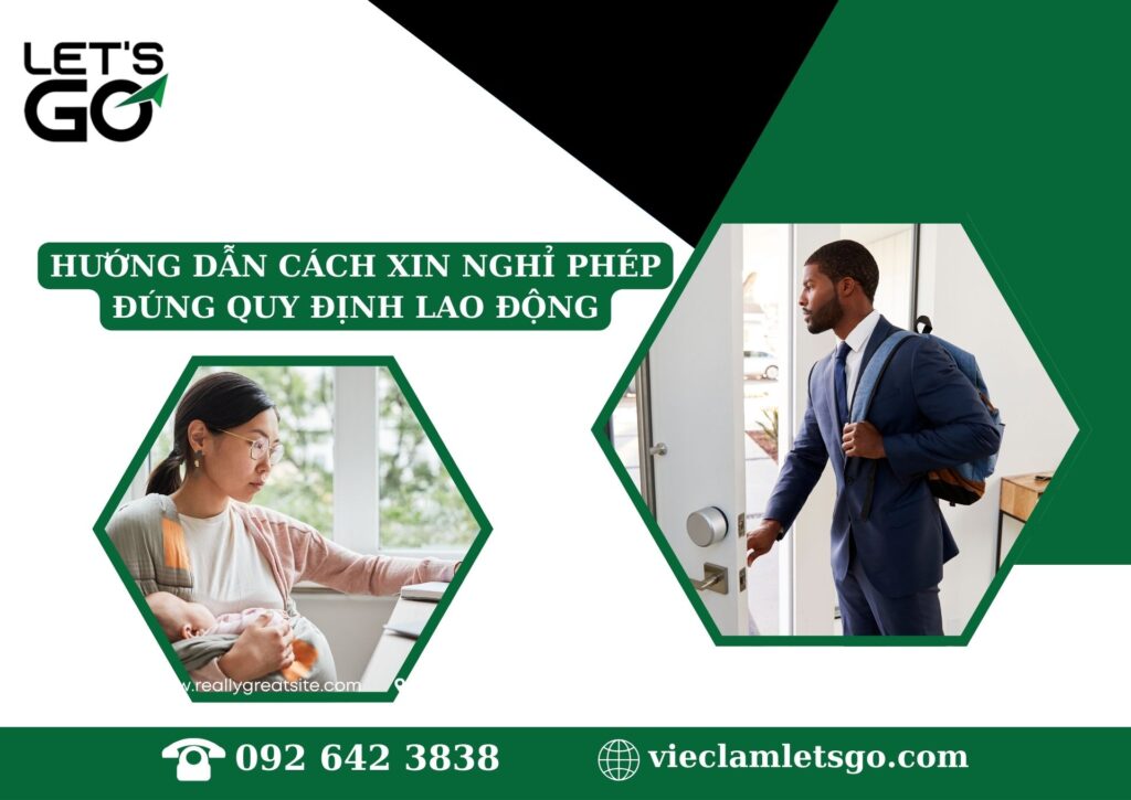 Hướng dẫn cách xin nghỉ phép đúng quy định lao động