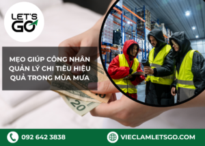 Mẹo giúp công nhân quản lý chi tiêu hiệu quả trong mùa mưa