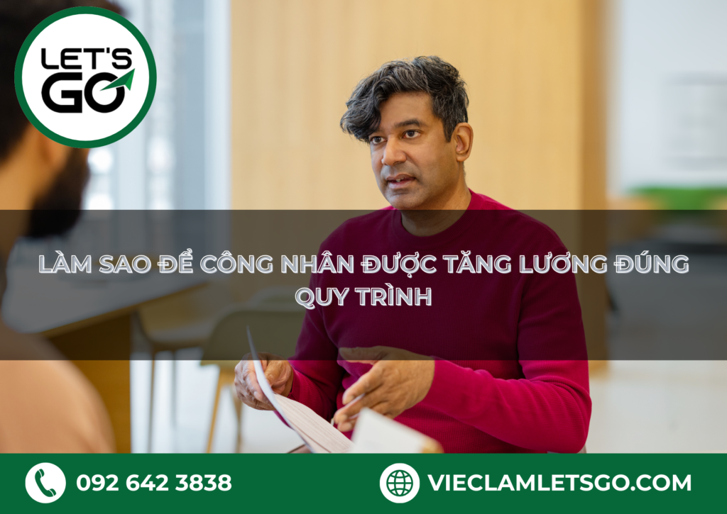 TĂNG LƯƠNG ĐÚNG QUY TRÌNH