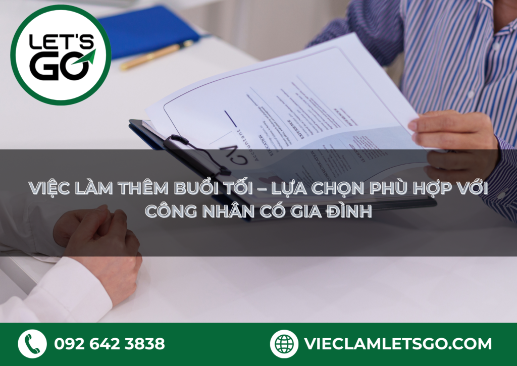 VIỆC LÀM BUỔI TỐI