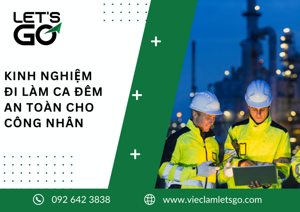 KINH NGHIỆM ĐI LÀM CA ĐÊM AN TOÀN CHO CÔNG NHÂN 2026