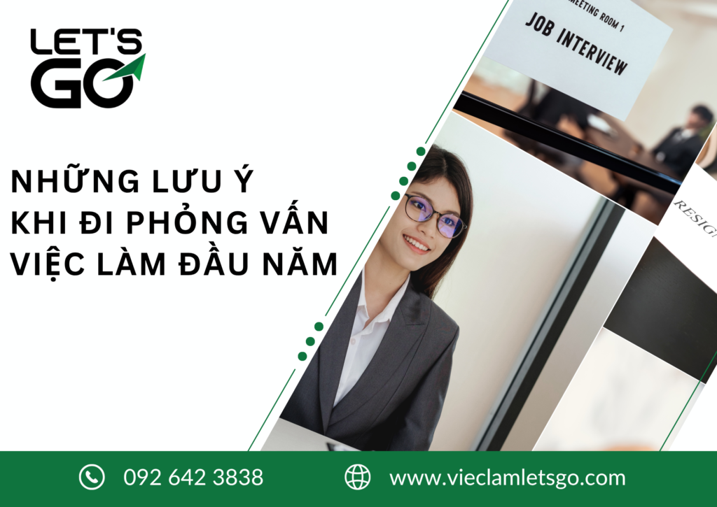 Những lưu ý khi đi phỏng vấn việc làm đầu năm
