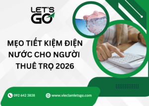 Mẹo tiết kiệm điện nước cho người thuê trọ 2026