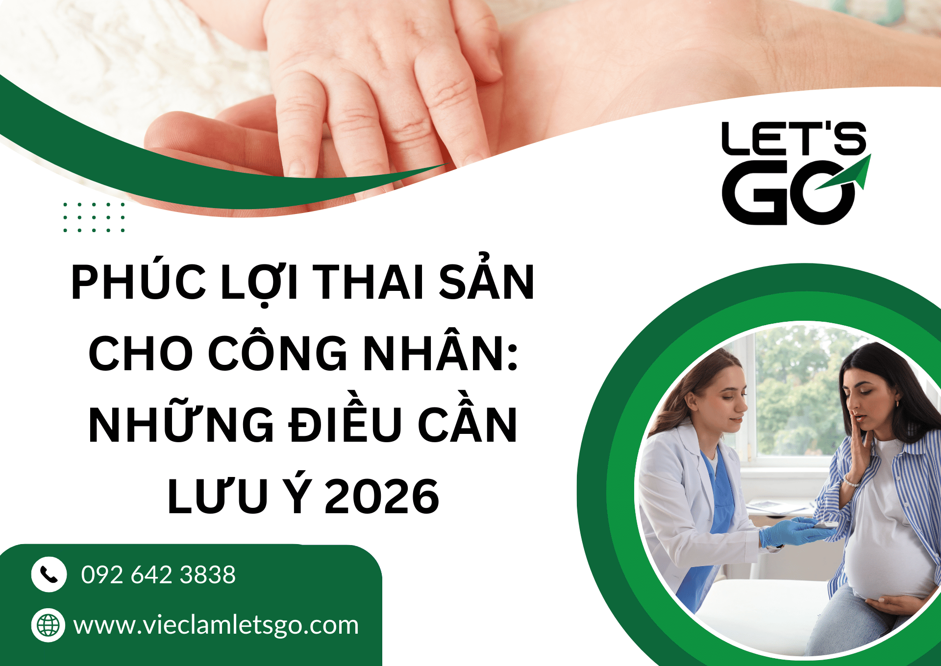 Phúc lợi thai sản cho công nhân: Những điều cần lưu ý 2026
