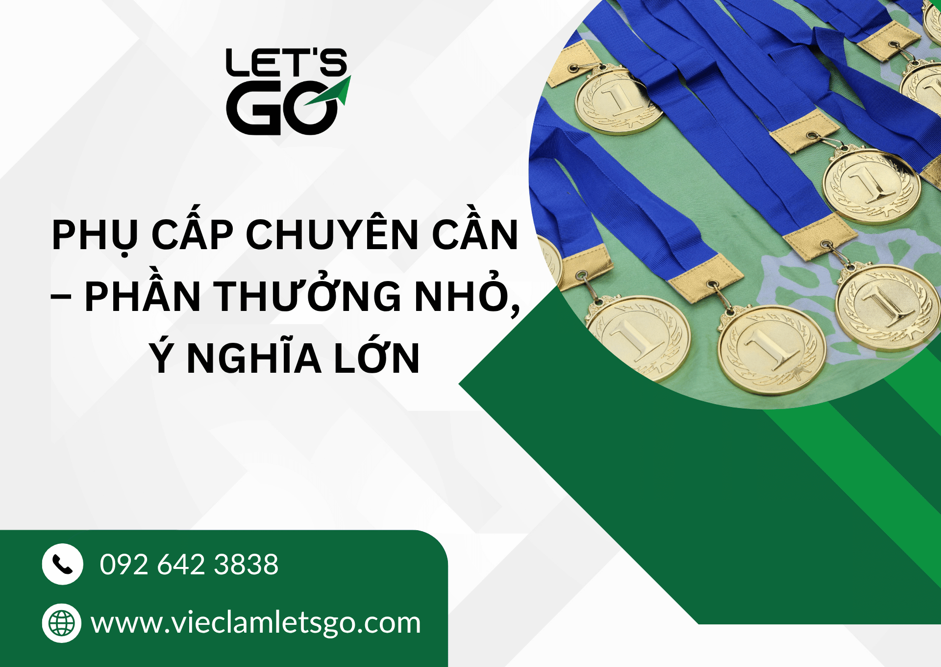 Phụ cấp chuyên cần – phần thưởng nhỏ, ý nghĩa lớn