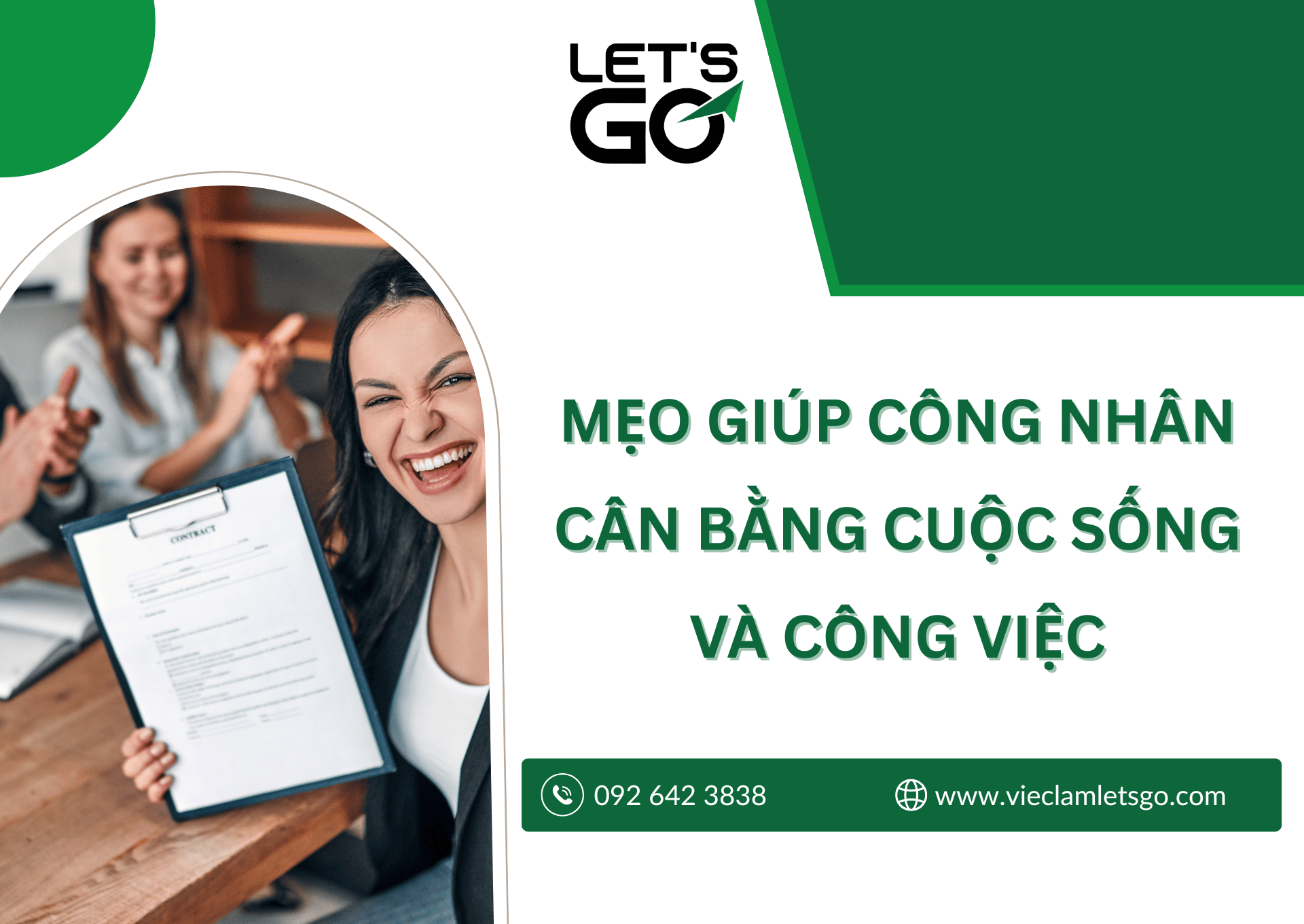 Mẹo giúp công nhân cân bằng cuộc sống và công việc