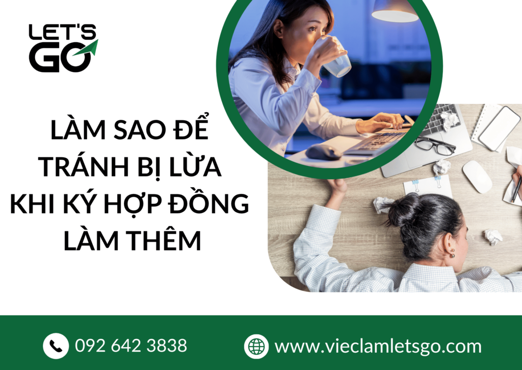 Làm sao để tránh bị lừa khi ký hợp đồng làm thêm