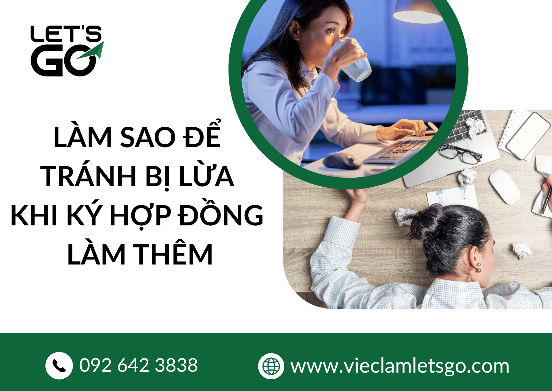 Làm sao để tránh bị lừa khi ký hợp đồng làm thêm