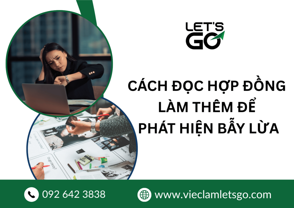 Cách đọc hợp đồng làm thêm để phát hiện bẫy lừa