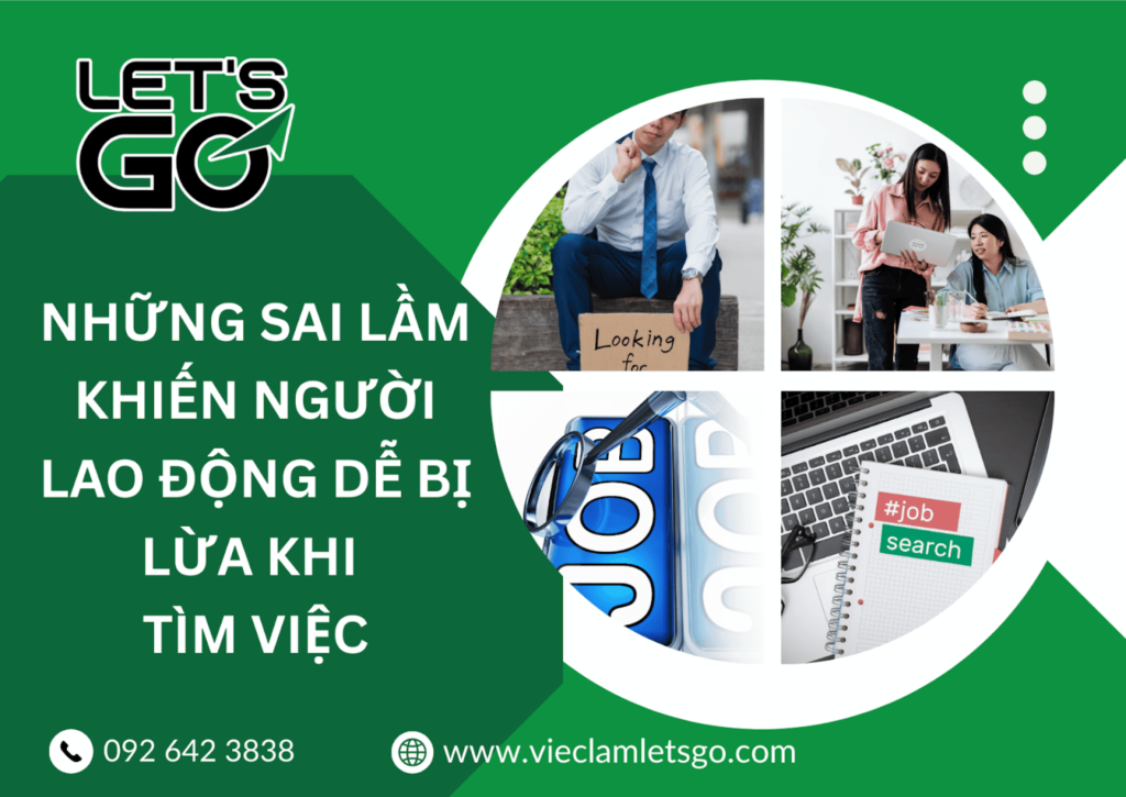 Những sai lầm khiến người lao động dễ bị lừa khi tìm việc