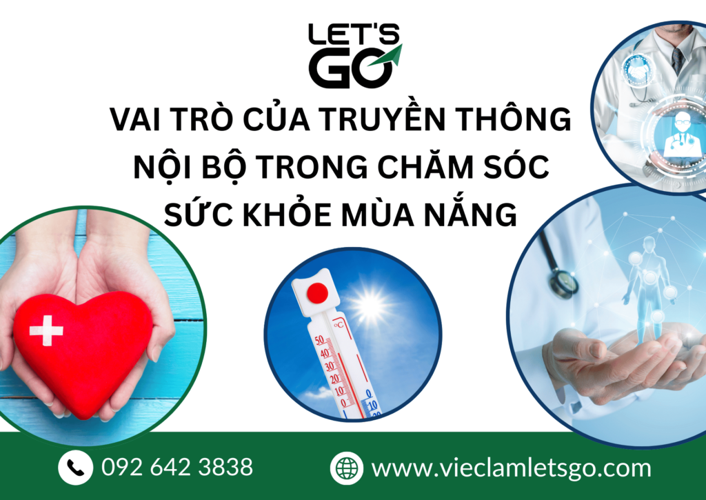 Vai trò của truyền thông nội bộ trong chăm sóc sức khỏe mùa nắng