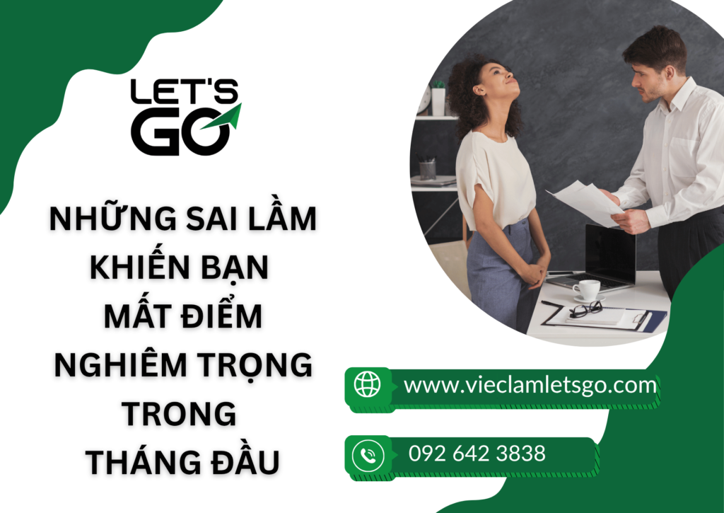 Những sai lầm khiến bạn mất điểm nghiêm trọng trong tháng đầu