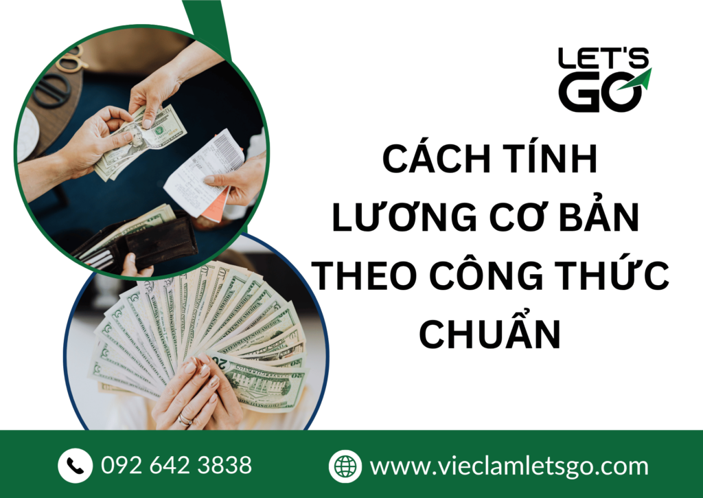 Cách tính lương cơ bản theo công thức chuẩn