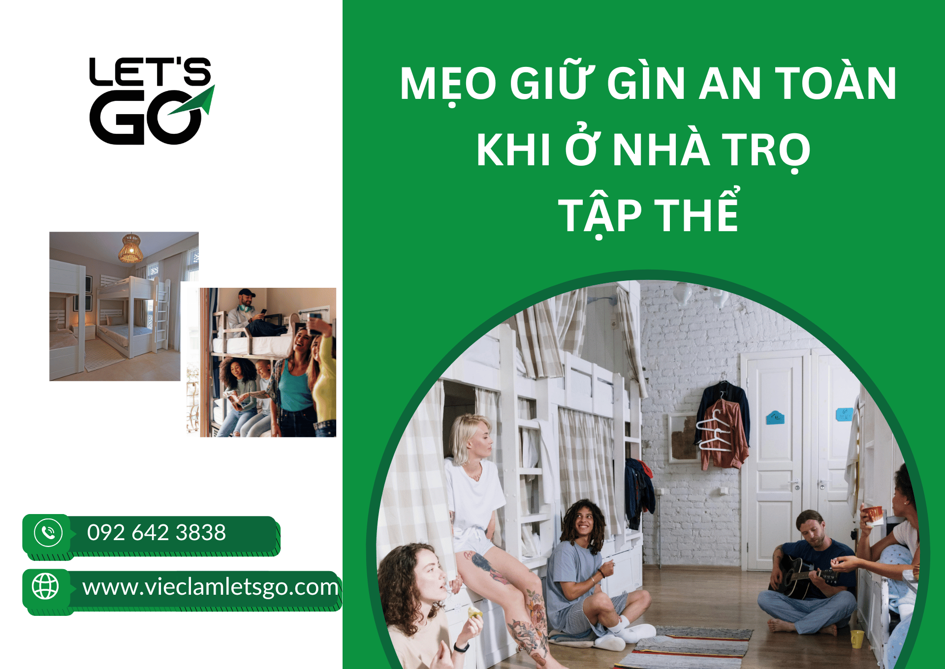Mẹo giữ gìn an toàn khi ở nhà trọ tập thể 2026