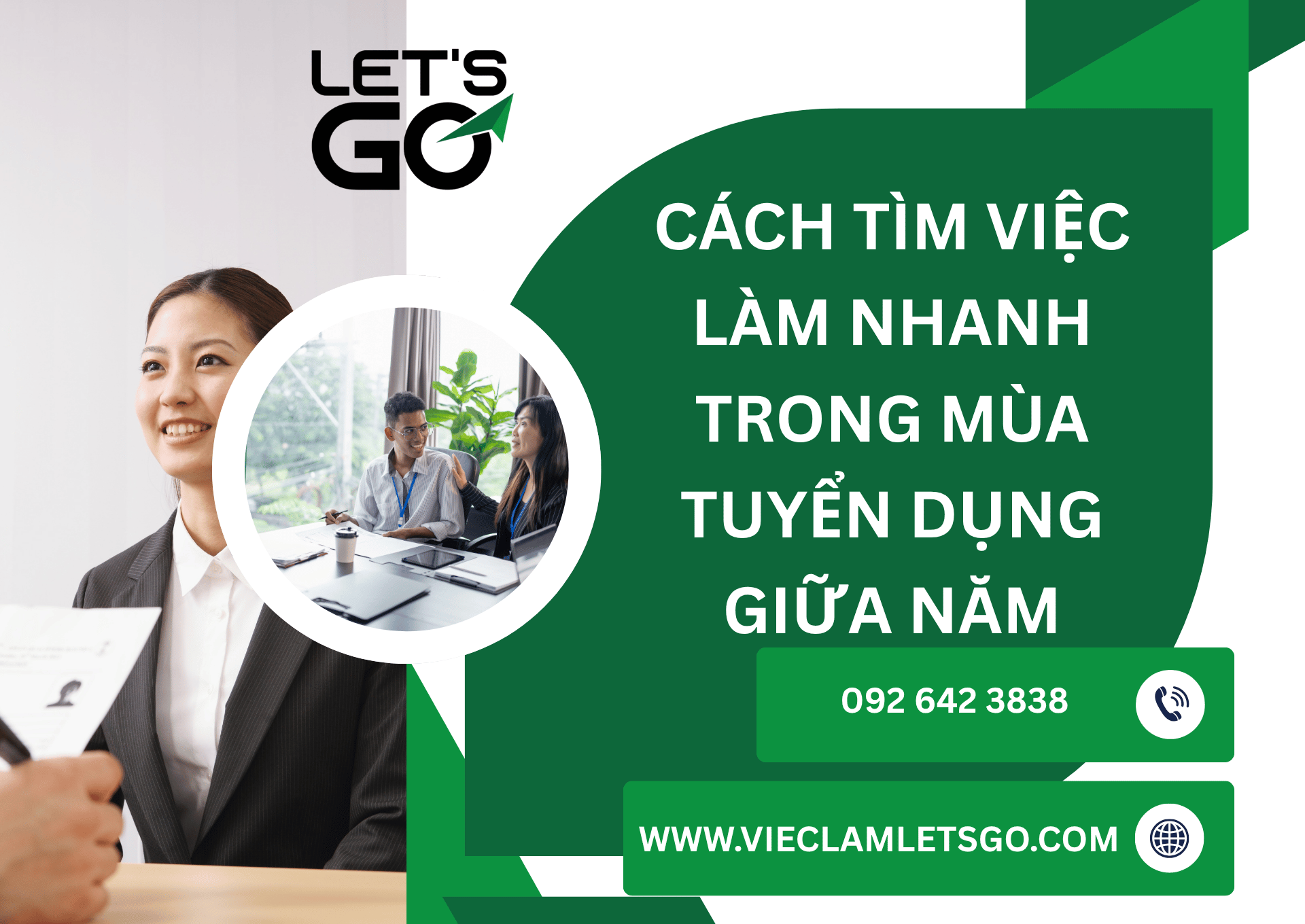 Cách tìm việc làm nhanh trong mùa tuyển dụng giữa năm