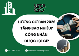 Lương cơ bản 2026 tăng bao nhiêu