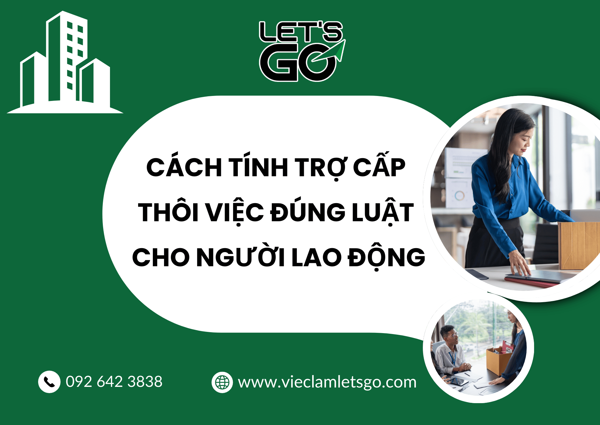 Cách tính trợ cấp thôi việc đúng luật cho người lao động
