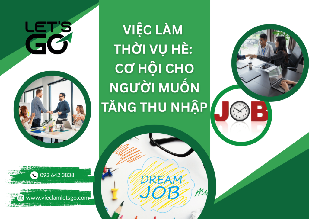 Việc làm thời vụ hè: Cơ hội cho người muốn tăng thu nhập