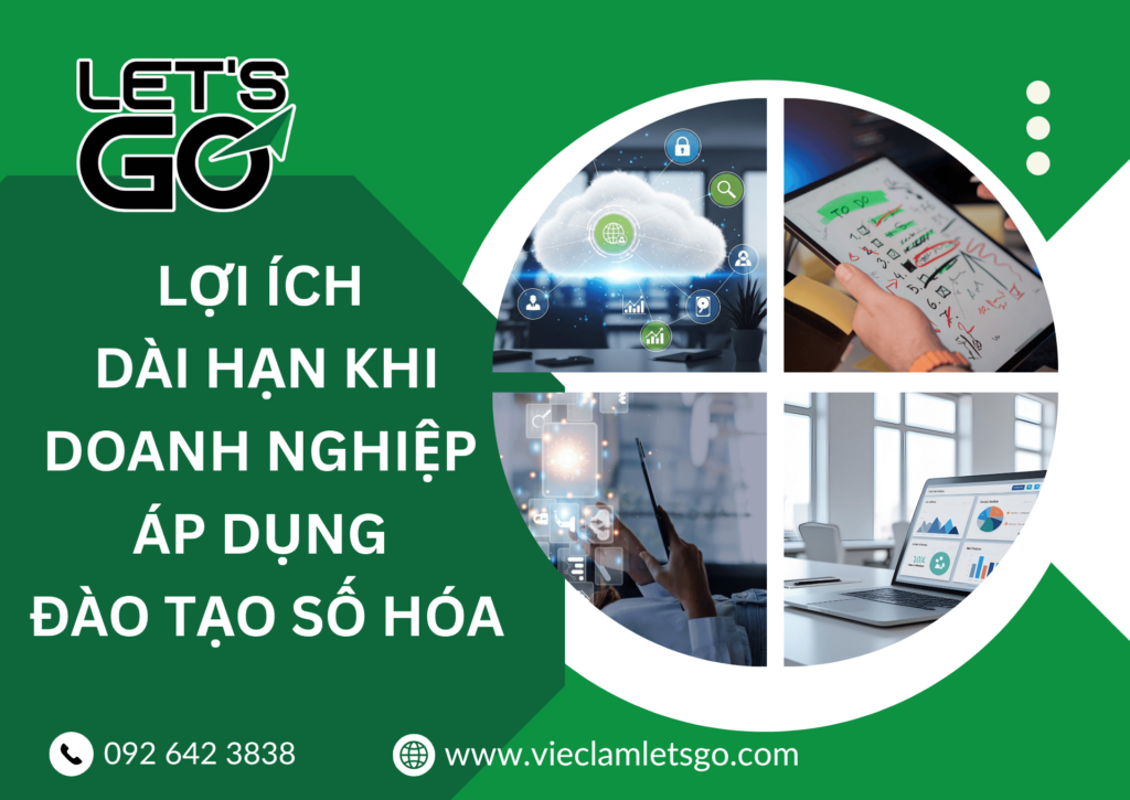 Lợi ích dài hạn khi doanh nghiệp áp dụng đào tạo số hóa