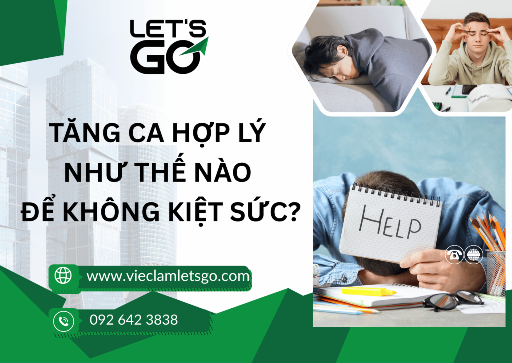 Tăng ca hợp lý như thế nào để không kiệt sức?