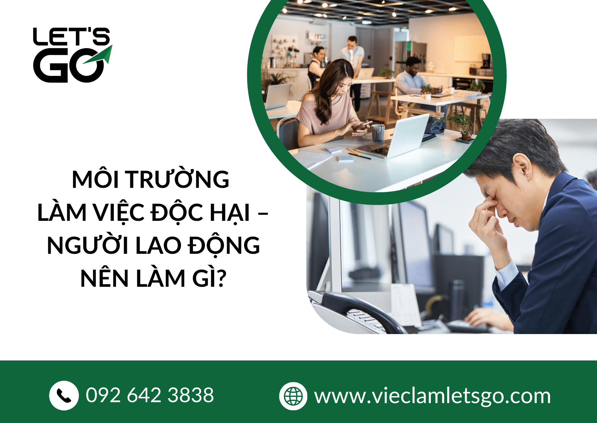 Môi trường làm việc độc hại - người lao động nên làm gì?