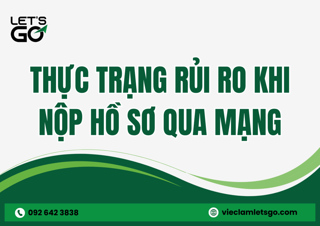 Thực trạng rủi ro khi nộp hồ sơ qua mạng