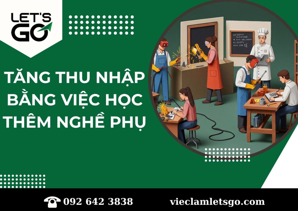 Tăng thu nhập bằng việc học thêm nghề phụ 