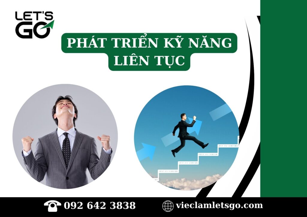 Phát triển kỹ năng liên tục sau khi chọn nghề